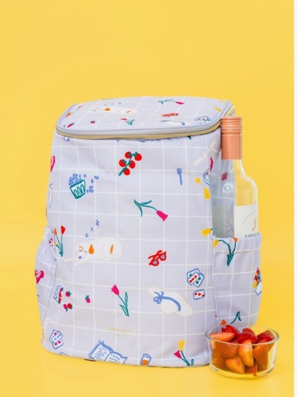 Kate Spade Insulated Backpack Cooler Park Picnic Large Soft Cooler Bag - Picture 4 of 5